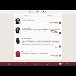 Thanks for all the love and trust!